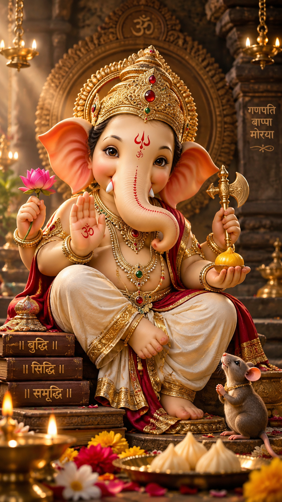 Ganesh — Silver Idol